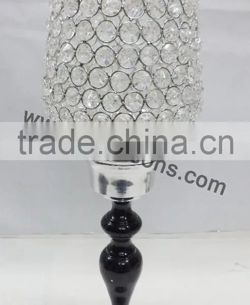 Home Decoration Use Crystal Table Votive Candle Stand for Wedding photo-4