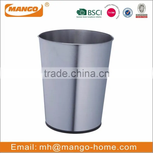 Hot Sale Novelty Open Top Stainless Steel Trash Can photo-3