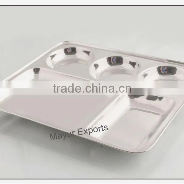 Stainless Steel Mess Tray - 5 in 1
