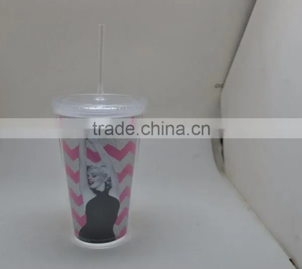 Customized Logo ps Tumbler Custom for Promotional photo-2