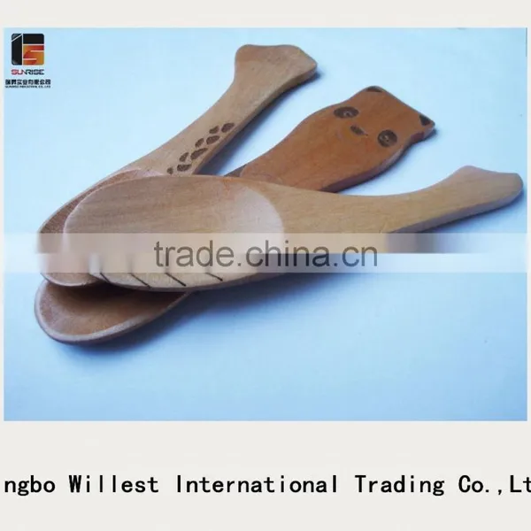 Profesional Manufacture Wooden Lovely Spoon, Salt or Spice Kitchen Spoons photo-3