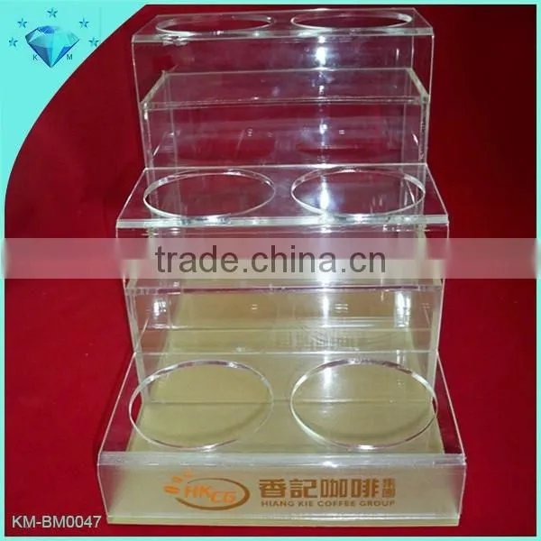 Shenzhen Manufacturer Red Acrylic Display Rack photo-4
