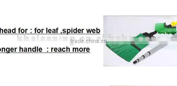 PAHS Telescopic PP Garden Brush Broom ,BSCI Professional Out Door Sweep Brush, Yard Broom Brush Manufacturing photo-2