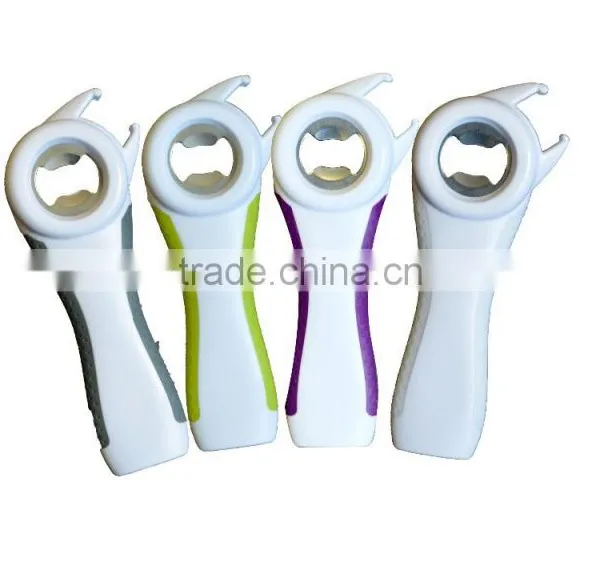 2016 Amazon Hot Selling Colorful and Multifunction 5 in 1 Bottel Opener Jar Opener photo-2