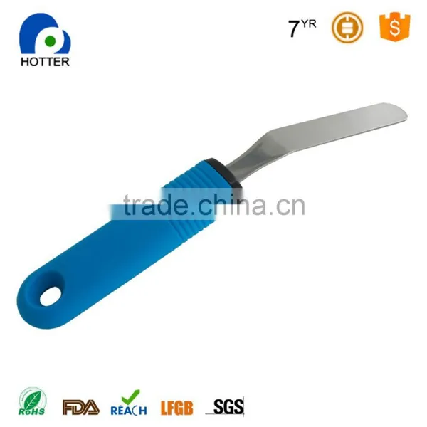Wholesale 3 Pieces Set Cheese Cutter With Silicone Handle Steel Stainless Cheese Slicer Cheese Knife photo-5