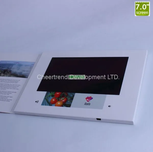 2017 Customized Printing 7inch Lcd Screen Video Brochure for Advertising photo-5