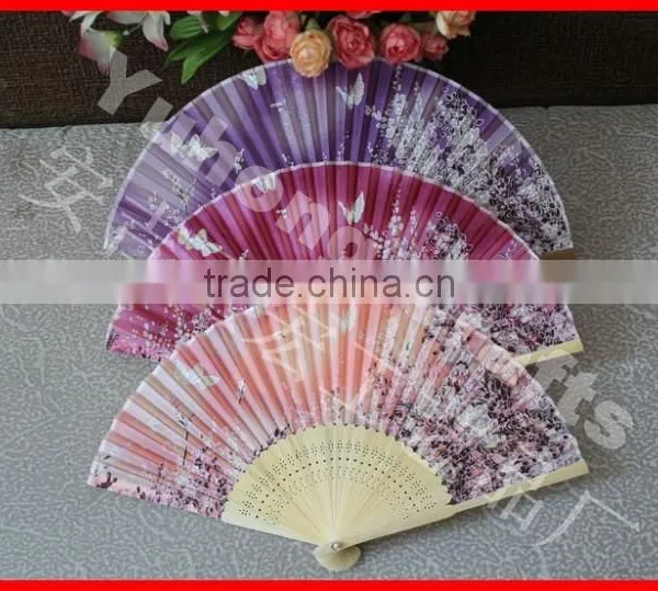 Beautiful Japanese Silk Foldable Fan photo-4