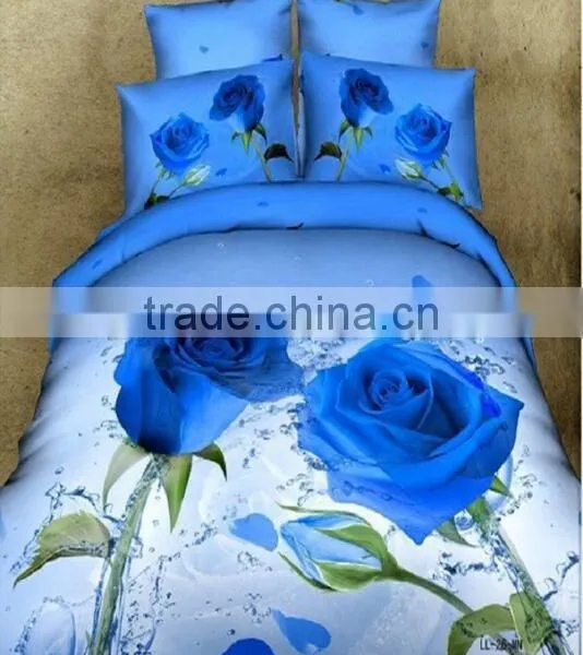 Competitive Price Digital Printed Chinese Cheap Bedspreads,choice Hotels Satin Bedding photo-4