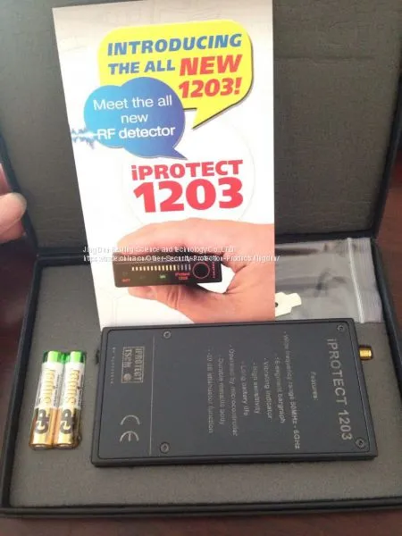 IProtect 1203 RF Detector Portable Bug Detector photo-4