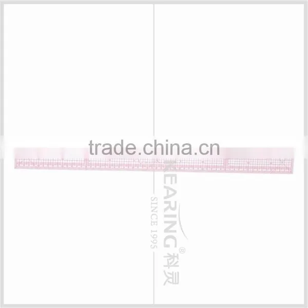 Kearing Brand 5*60cm Length 1.2mm Thickness Straight Flexible Sandwich Line Plastic Garment Ruler for Fashion Deisgn#8005 photo-4
