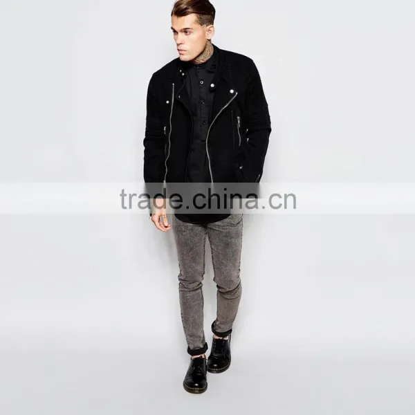Hip Hop Multi Zipper Jacket Imported From China Factory Price photo-4