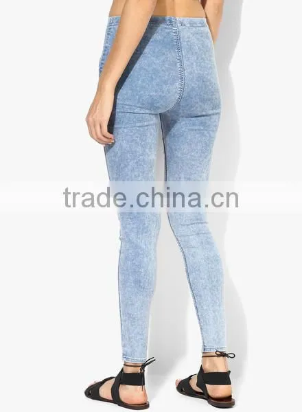 Ladies Gradient Jeans Used Look,New Style Jeans Pent Women, Ladies Jeans Top Design photo-3
