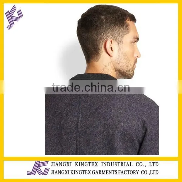 Ombre Bomber Jacket,fashion Subtle Ombre Effect Updates Jacket ,ribbed Trim Warmth Jacket photo-2