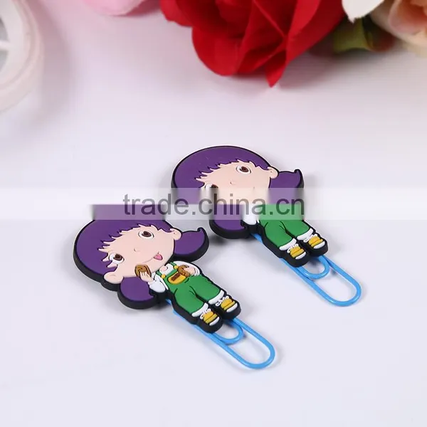 Customizable Cartoon Colors Paper Clip Little Boy/girl Shape Clip photo-2
