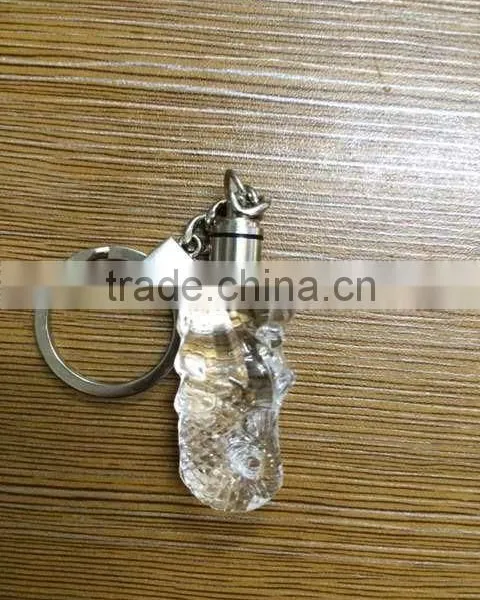 Crystal Singapore Merlion Model With LED Keychain For Souvenirs Gifts KJJ-02 photo-2