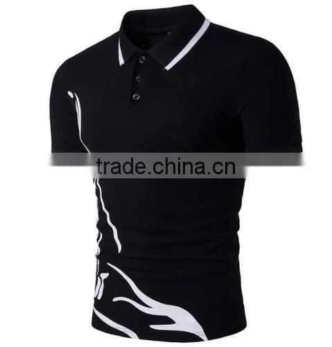 Wholesale Printing Short Sleeve Fashion Men T-Shirts photo-3