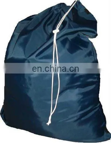 Large Laundry Washable Sturdy Rip-stop Material Closure Polyester Drawstring Bag Nylon Drawstring Bag Waterproof Drawstring Bag