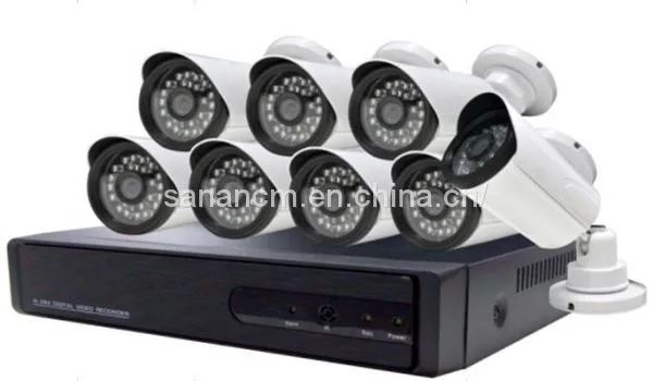 8CH 1080N HDMI DVR 1200TVL 720P HD Наружная система видеонаблюдения для безопасности с камерами 8-канальный набор ЦТВ DVR Камеры AHD
