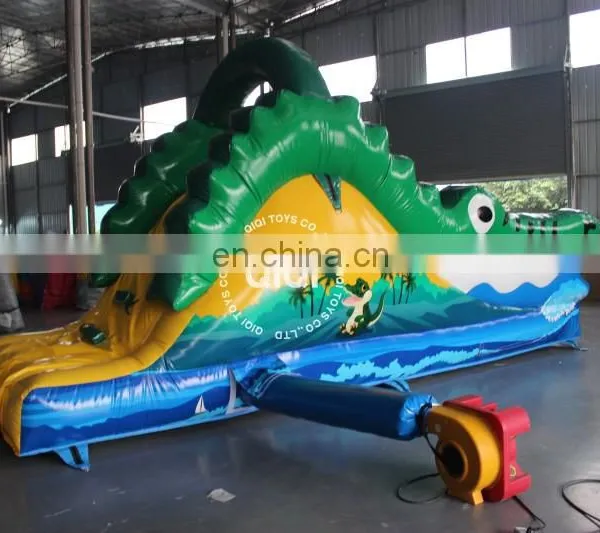 Inflatable Crocodile Slide for Sale for Kids photo-4