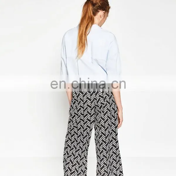 New Design Casual Ruffle Pants 2016 photo-4