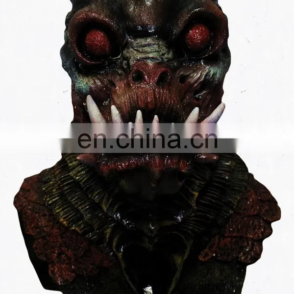 Novelty Latex Monster Gloves Action Figure Latex Scary Ghost Mask photo-2
