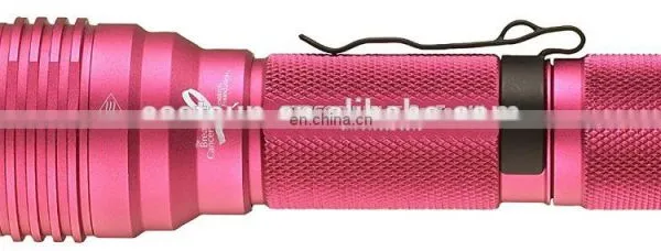 Streamlight 88044 ProTac HL Flashlight With White LED, 2-CR123A Lithium Batteries and Holster, Pink photo-3