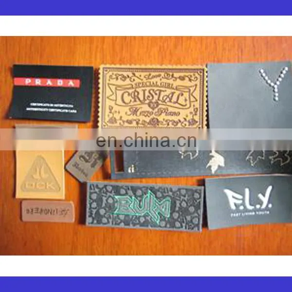 PU Leather Patch for Garment photo-3