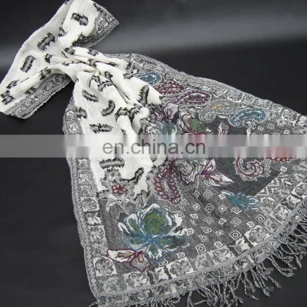Azo Free & Fast Colors Woolen Scarf in Trendy Designs and Colors