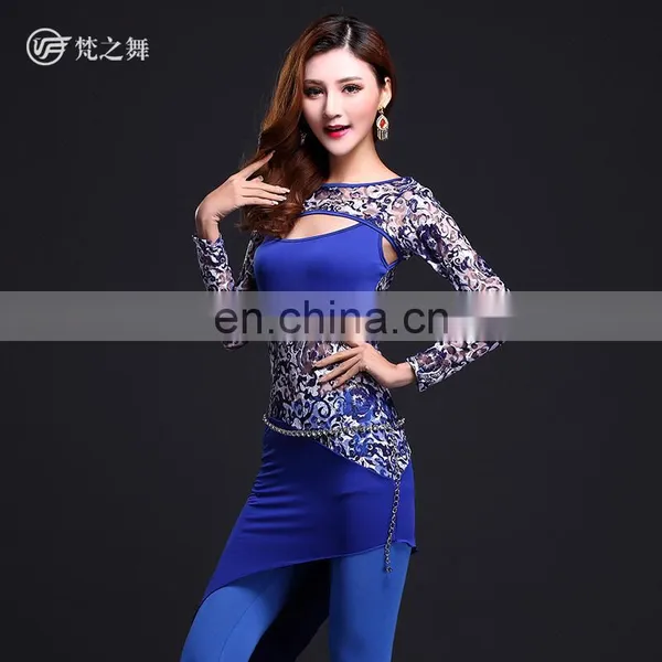 T-5107 Fashion Modern Style Hong Kong Women Belly Dance Cloth Set photo-2