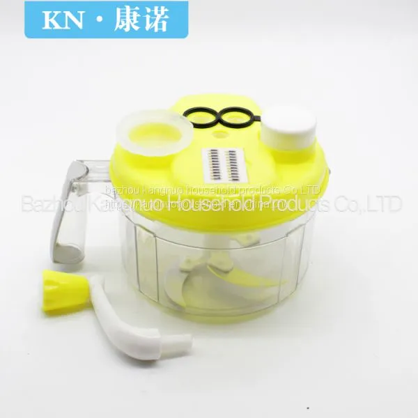 Cheap Mini Magic Hand Hold Meat Slicer Grinder Tomato Vegetable Chopper Blade photo-2