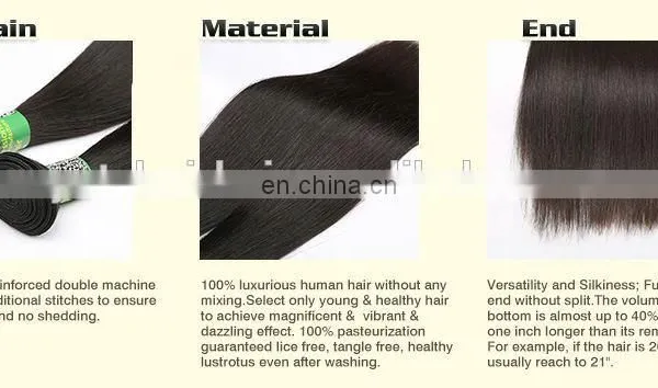The Best Hair Vendors Virgin Indian Hair,100% Real Human Hair Product, Wholesale Indian Human Hair photo-5