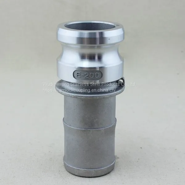 Cam & Groove Reducing Coupling Type E adapter x hose shank camlock