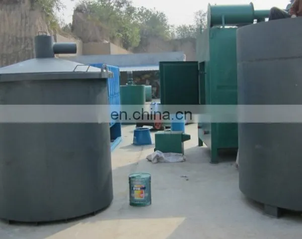 Cylinder Hoist Type Coconut Shell Charcoal Carbonization Furnace With Factory Directly Sale photo-2
