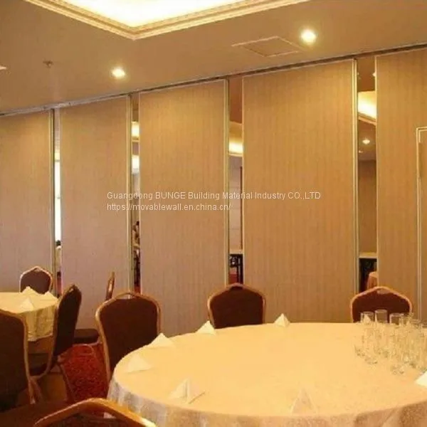 Mount Soundproof Sliding Movable Mirror Partition Wall In Office Partitions photo-4