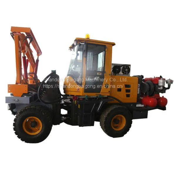 Loader Guardrail Pile Driver photo-2