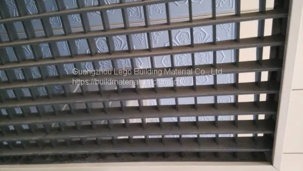 Beautiful And Multifunction Ceiling Aluminium grille ceiling photo-3