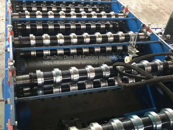 Trapezoid Roof Sheet Roll Forming Machine for South Africa photo-5
