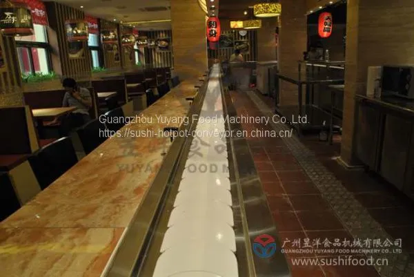 Conveyor Belt Sushi System Food Delivery System Sushi Bar Conveyor Belt Factory photo-3