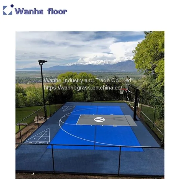 High Quality PP Plastic Sports Court Indoor Basketball Field Flooring for Sale