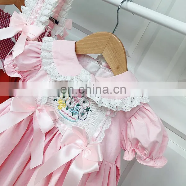 Arrivals Baby Dress Spanish Lolita Set Summer Short Sleeve Dress Clothes Toddler Girl Clothes photo-5