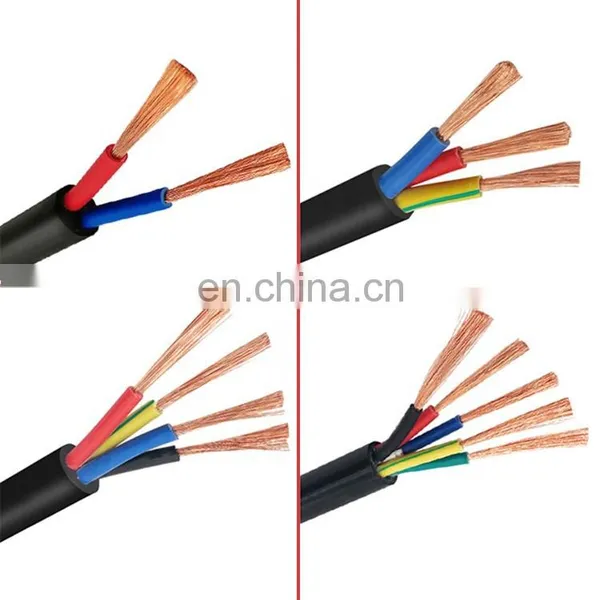 China Price 25 35 50 70 95 mm Copper 2 3 4 5 6 Cores Electrical Cable photo-5