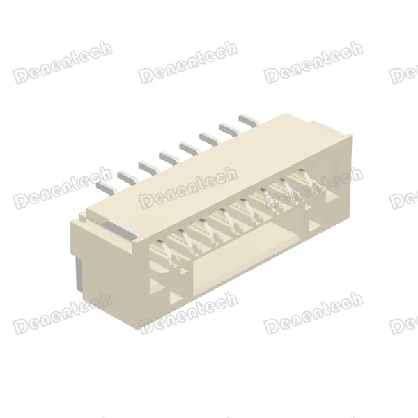 Denentech 1.25mm Pitch Wafer GH Type Single Row Right Angle SMT Connector photo-4