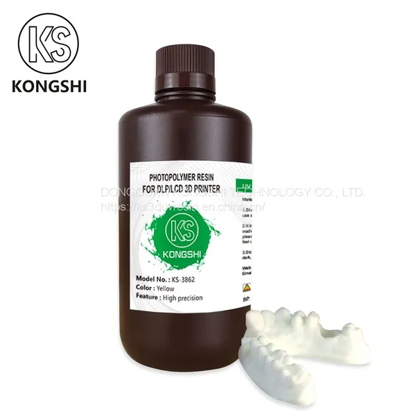 Curing Sla Dlp Dental Resin Liquid For 3D Printer photo-3