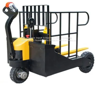 Rough Terrain Pallet Truck New 2.5 Ton/3 Ton/2000kg/2500kg/3000kg Steering Wheel With Hydraulic/Heavy Duty Hand Operated Pallet Lift/Manual Forklift Truck for Material Handling/Warehouse photo-2