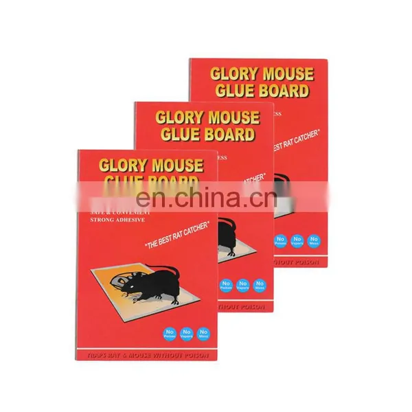 Sticky Yellow Sticky Trap Machine Mouse Glue Paper Mouse Board Mouse Rat Glue Trap Rat Pad photo-4