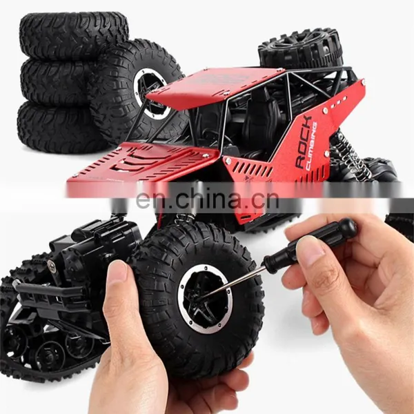 Remote Control Toys 1/16 Four-wheel Drive Alloy Track Off-road Climbing Car LH-C012 Classic Parent-child Interaction Kid