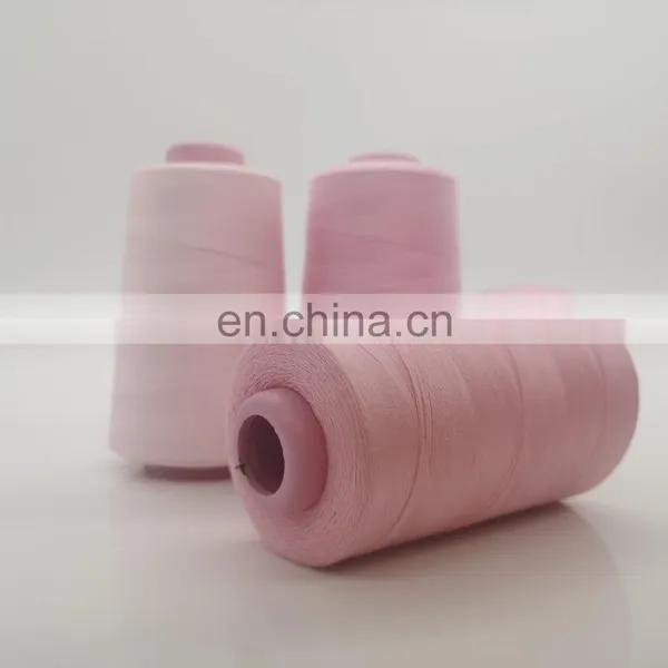 High Quality Durable Using Various Stock Lot Elastic Core Spun Sewing Thread photo-3