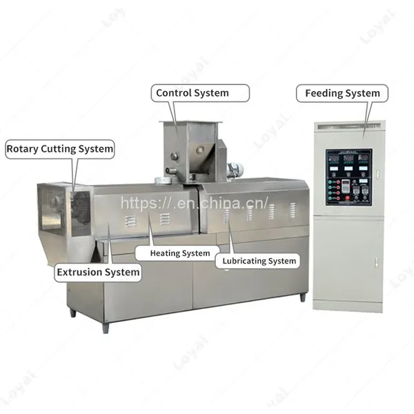 Extrusion Food Cereal Snack Food Production Plant Corn Pops Cereal Production Line photo-4
