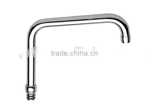 Dia. 18mm Copper Sink Mixer Swivel High Spout/ Brass 7 Shape Kitchen Spout/Brass Dia. 18mm Sink Mixer Swivel High Tube Spout