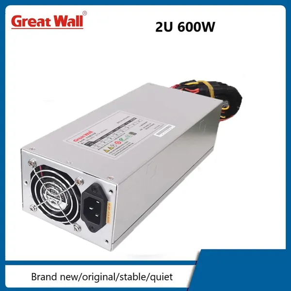 Great Wall GW-EPS2U600 2U Блок питания мощностью 600 Вт для одного сервера